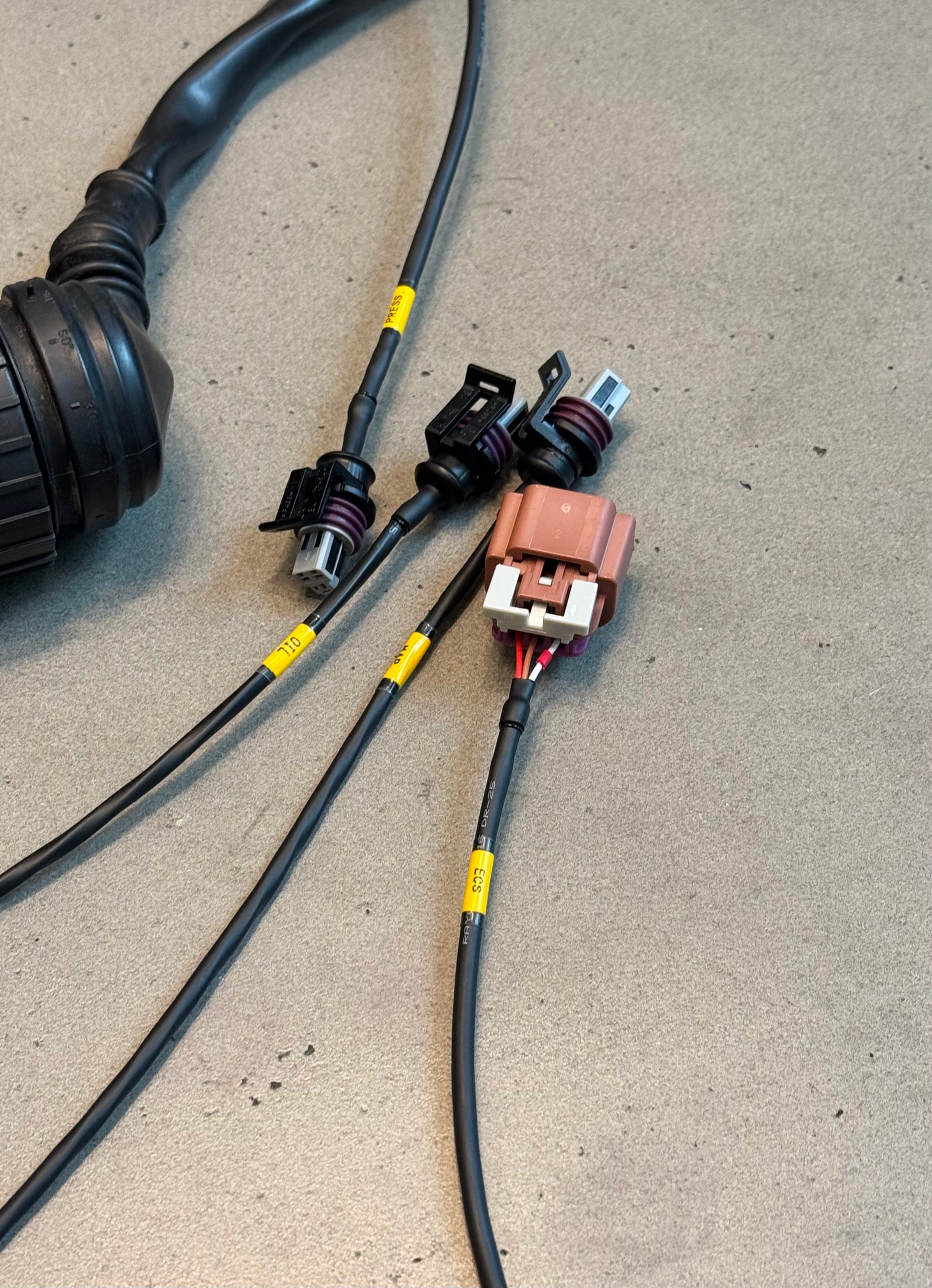 BMW E36 OEM ENGINE HARNESS MODIFICATION